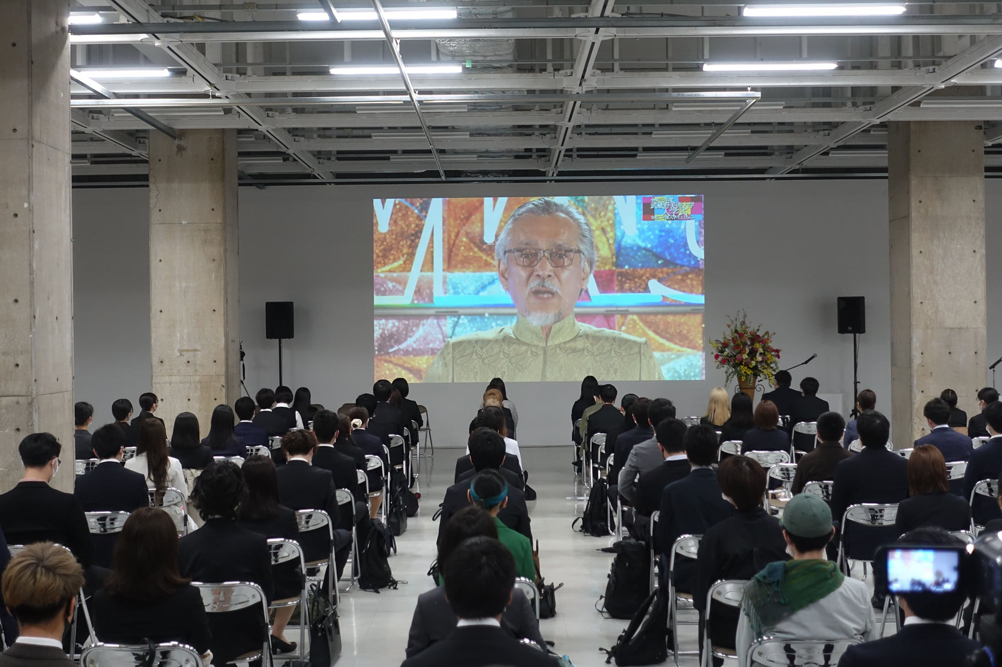 令和3年度武蔵野美術大学入学式